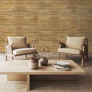 Sandstone Flexible Sandstone SKIN Panel Express - Sandy Yellow, 60x15 cm, Self-adhesive 3M for Interior