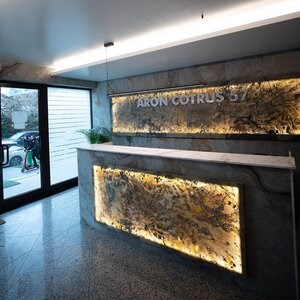 Translucent Flexible Slate SKIN 2mm - Indian Autumn, 210 x 105 cm | Ambient Lighting, Indoor & Outdoor