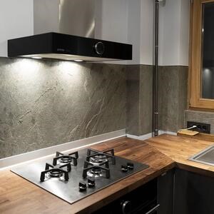 Flexible Slate SKIN Ultra-Flex 2mm - Jeera Green, 210 x 105 cm | Stone for Walls, Furniture, Facades and Wet Areas