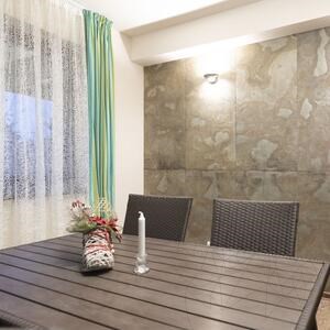 Flexible Slate SKIN Ultra-Flex 2mm - Tan, 185 x 61 cm | Stone for Walls, Furniture, Facades and Wet Areas