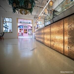 Translucent Flexible Slate SKIN 2mm - AuBurn, 122x61 cm | Ambient Lighting, Indoor & Outdoor