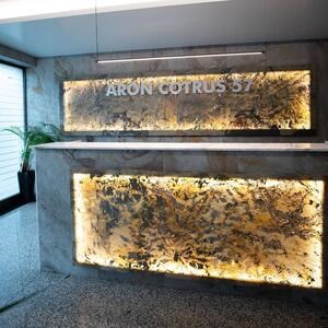 Translucent Flexible Slate SKIN 2mm - Indian Autumn, 265 x 125 cm | Ambient Lighting, Indoor & Outdoor