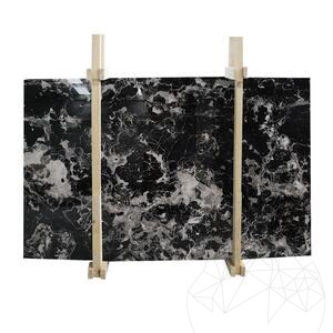 Marble Slab Saint Laurent Black Polished, 2 cm