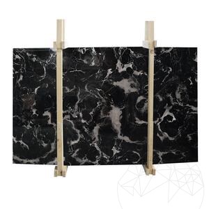 Marble Slab Saint Laurent Black Polished, 2 cm