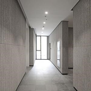 Sanded White Lineal Plus Design Slab Granite 2CM