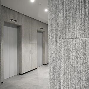 Sanded White Lineal Plus Design Slab Granite 3CM
