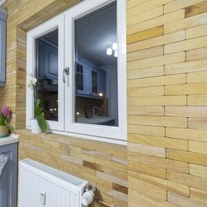 Fileti Tumbled Teakwood Sandstone 4 x 20 x 1 cm