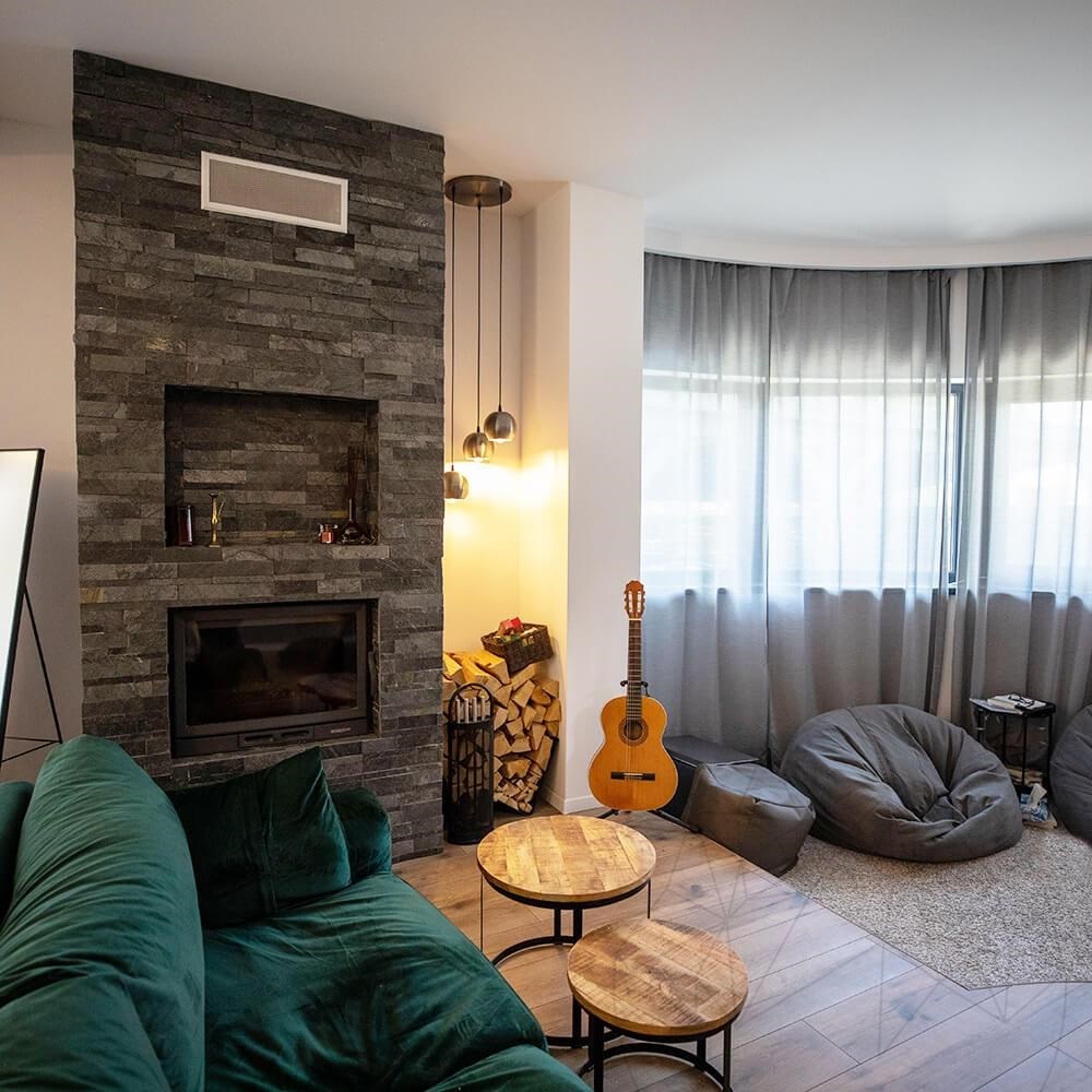 Silver Grey Slate Wall Cladding Panel 15 x 60 cm