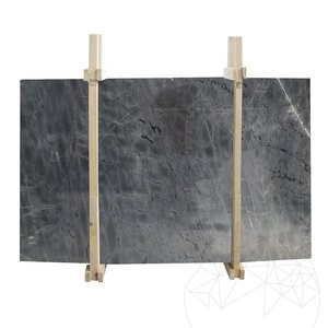 Snake Blue Polished Marble Slab, 2 cm