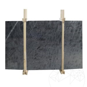 Snake Blue Polished Marble Slab, 2 cm
