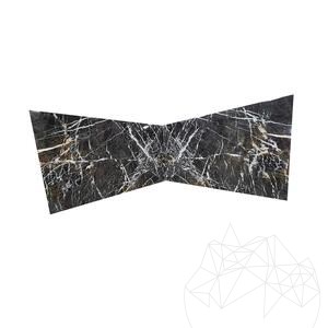 Spider Black Polished Marble Slab 2 cm