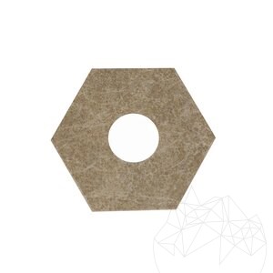 Handmade Natural Stone Candle Holder (ø = 7.5 cm)