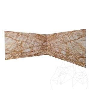 Sunset Polished Dolomite Slab, 2 cm