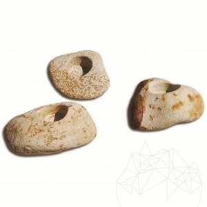 Handmade Candle Holder - Mandras Sandstone