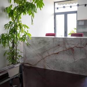 Symphony Grey Polished Marble Slab, 2 cm