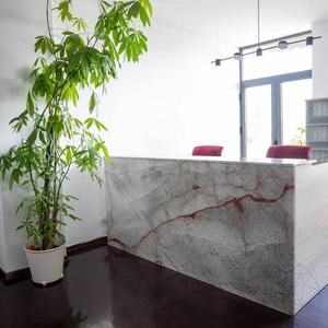 Symphony Grey Polished Marble Slab, 2 cm