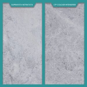 Tundra Grey Sandblasted Marble, 61 x 30.5 x 1.5 cm