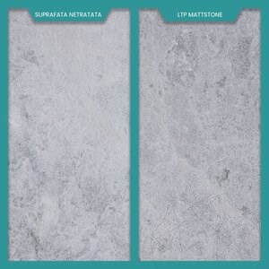 Tundra Grey Sandblasted Marble, 61 x 30.5 x 1.5 cm