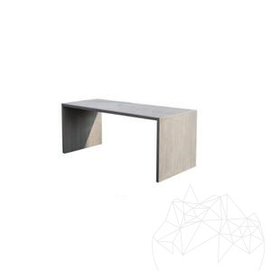 Garden Table Tavolo U - Sintered Stone, 80X180X4XH75 Premium