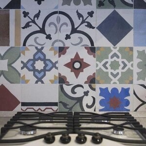 Oriental Terrazzo KR-09 Mix Pattern 20 x 20 x 1.8 cm