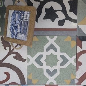 Oriental Terrazzo KR-09 Mix Pattern 20 x 20 x 1.8 cm