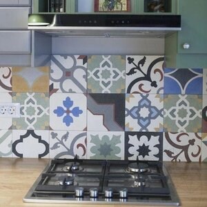 Oriental Terrazzo KR-09 Mix Pattern 20 x 20 x 1.8 cm