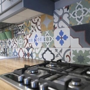 Oriental Terrazzo KR-09 Mix Pattern 20 x 20 x 1.8 cm