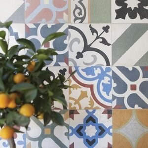 Oriental Terrazzo KR-09 Mix Pattern 20 x 20 x 1.8 cm