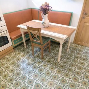 Oriental Terrazzo KR-09 Green 20 x 20 x 1.8 cm