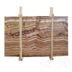 Tiger Onyx Polished Marble Slab 2 cm