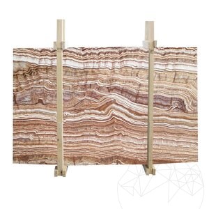 Tiger Onyx Polished Marble Slab 2 cm