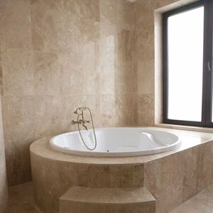 Classic PREMIUM  Cross Cut Honed Travertine, 45.7 x 30.5 x 1.2 cm