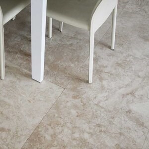Classic PREMIUM Cross Cut Honed Travertine, 61 x 61 x 1.2 cm