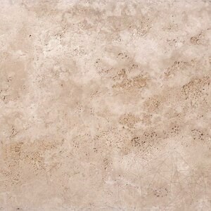 Classic Cross Cut Brushed & Chiseled Edge Travertine, 61 x 40.6 x 3 cm