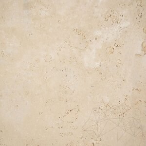 Classic Cross Cut Brushed Travertine 61 x 30.5 x 1.2 cm