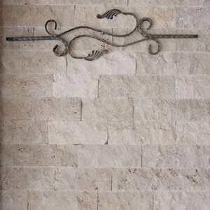 Classic Splitface Travertine, 10 cm x FL x 2.2 cm