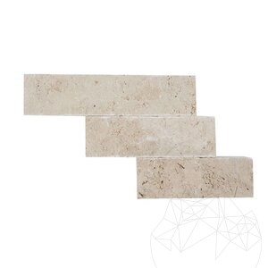 Classic Splitface Travertine, 5 cm x FL x 2.2 cm