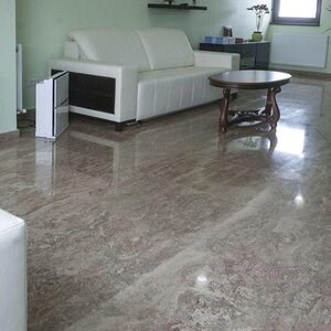 Latte PREMIUM Travertine, 61 x 61 x 1.2 cm