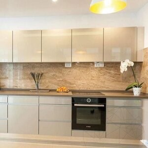 Latte PREMIUM Polished Travertine, 60 x 30 x 2 cm