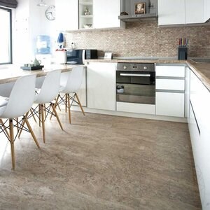 Latte PREMIUM Travertine, 61 x 61 x 1.2 cm