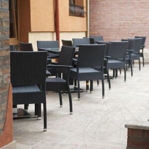 Latte PREMIUM Brushed & Chiseled Edge Travertine French Pattern Set, 3 cm