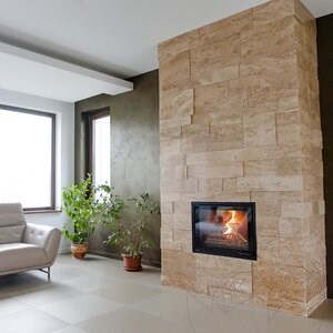 Latte PREMIUM Polished Travertine, 60 x 30 x 2 cm