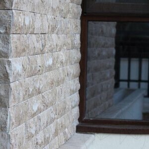 Latte PREMIUM Splitface Travertine, 10 cm x FL x 1.3 cm