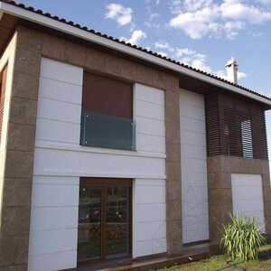 Noce Cross Cut Honed Travertine, 61 x 30.5 x 1.2 cm