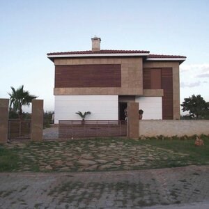 Noce Cross Cut Honed Travertine, 61 x 30.5 x 1.2 cm