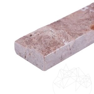 Red Opium Travertine Splitface 5 cm x FL x 2cm Special Order Product