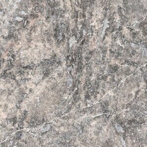 Silver Cross Cut Tumbled Travertine, 10 x 10 x 1 cm