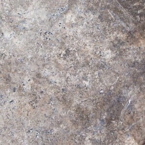 Silver Cross Cut Honed Travertine, 61 x 30.5 x 1.2 cm
