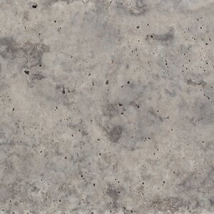 Silver Cross Cut Brushed & Chiseled Edge Travertine 30.5 x 15.2 x 3 cm