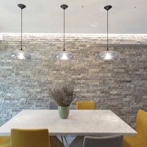 Silver Splitface Travertine, 5 cm x FL x 2cm